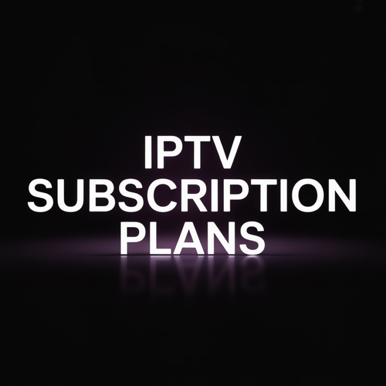 IPTV subscription plans
