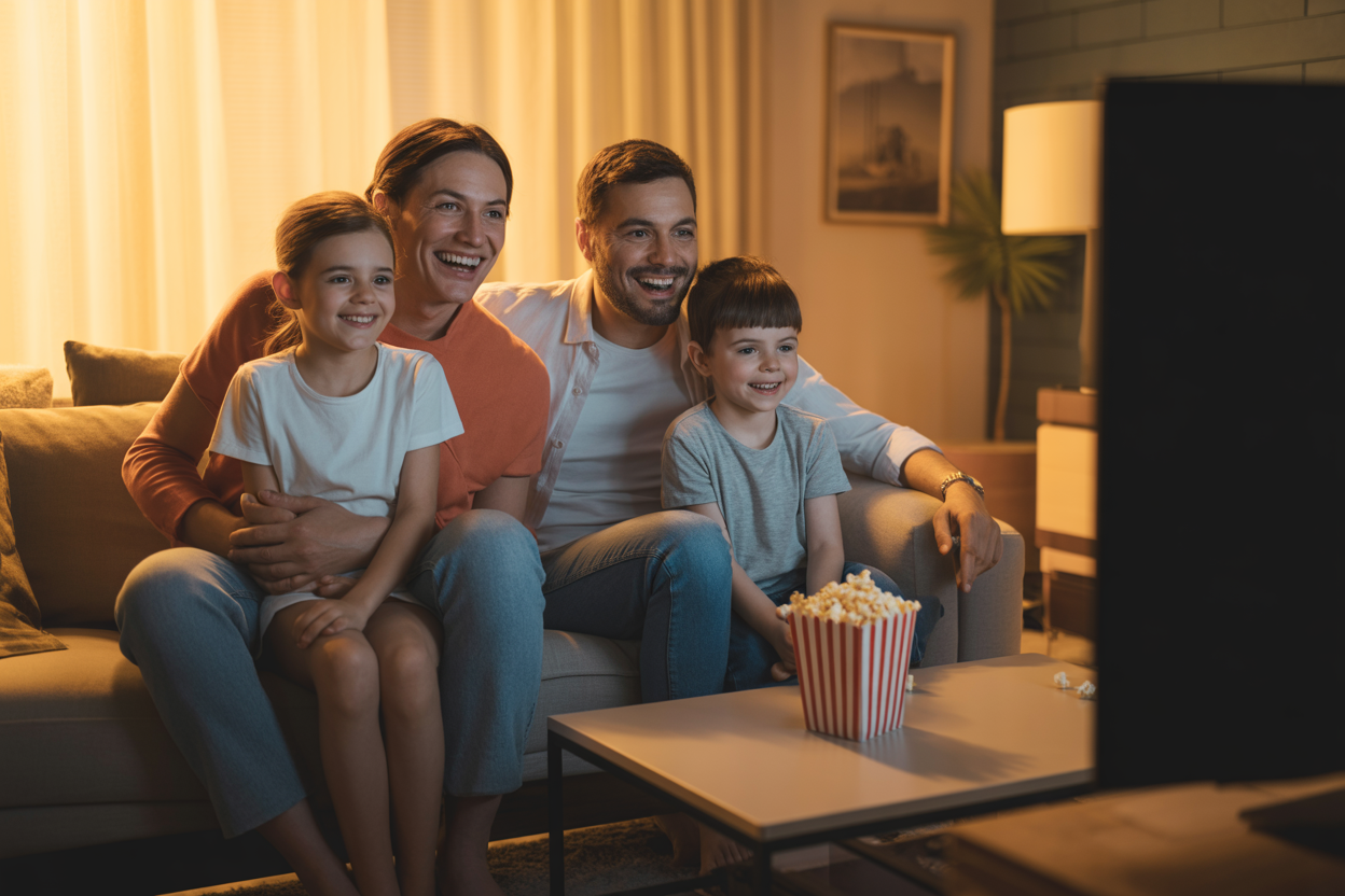 Telly IPTV Interface on Multiple Devices